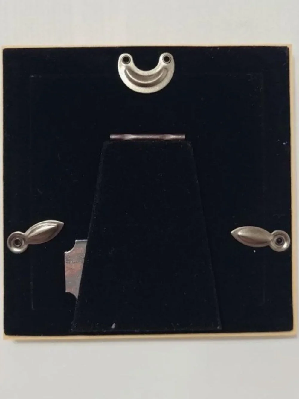 Silver‑Plated Wood Photo Frame